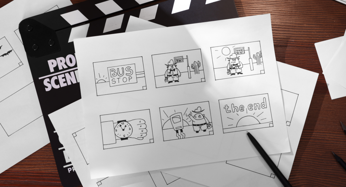 storyboard motion design video